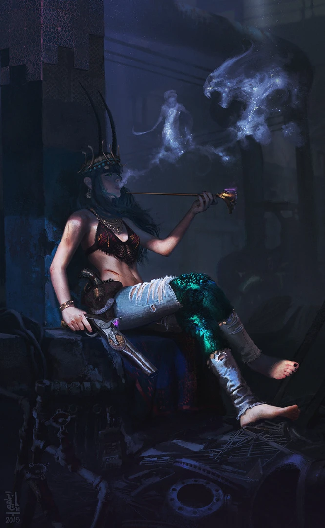 The White Witch illustration 8 by Noobovich