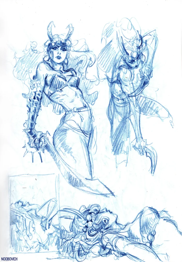 The White Witch illustration 11 by Noobovich