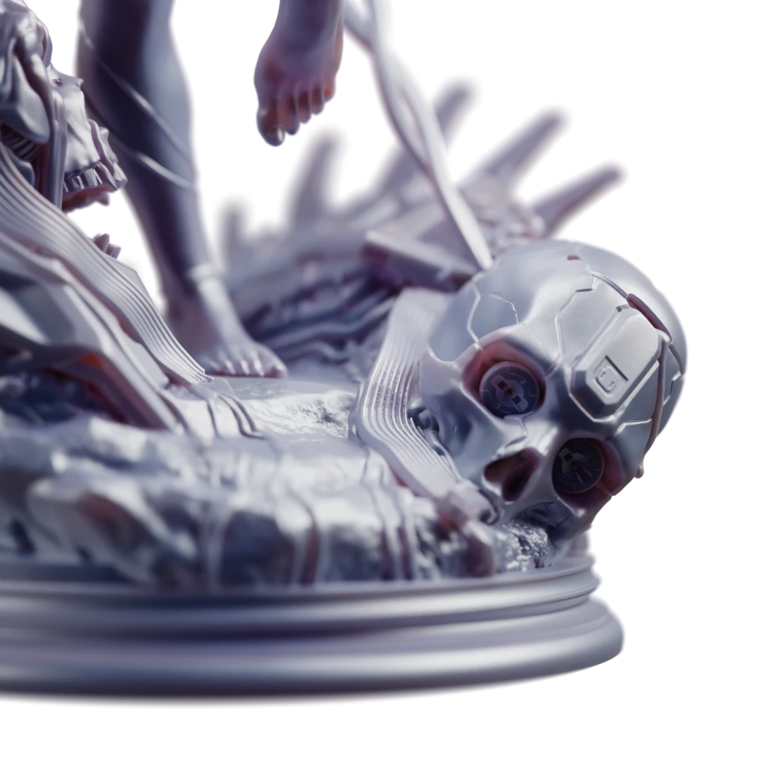 The White Witch sculpt 21 by Alex Carratalà