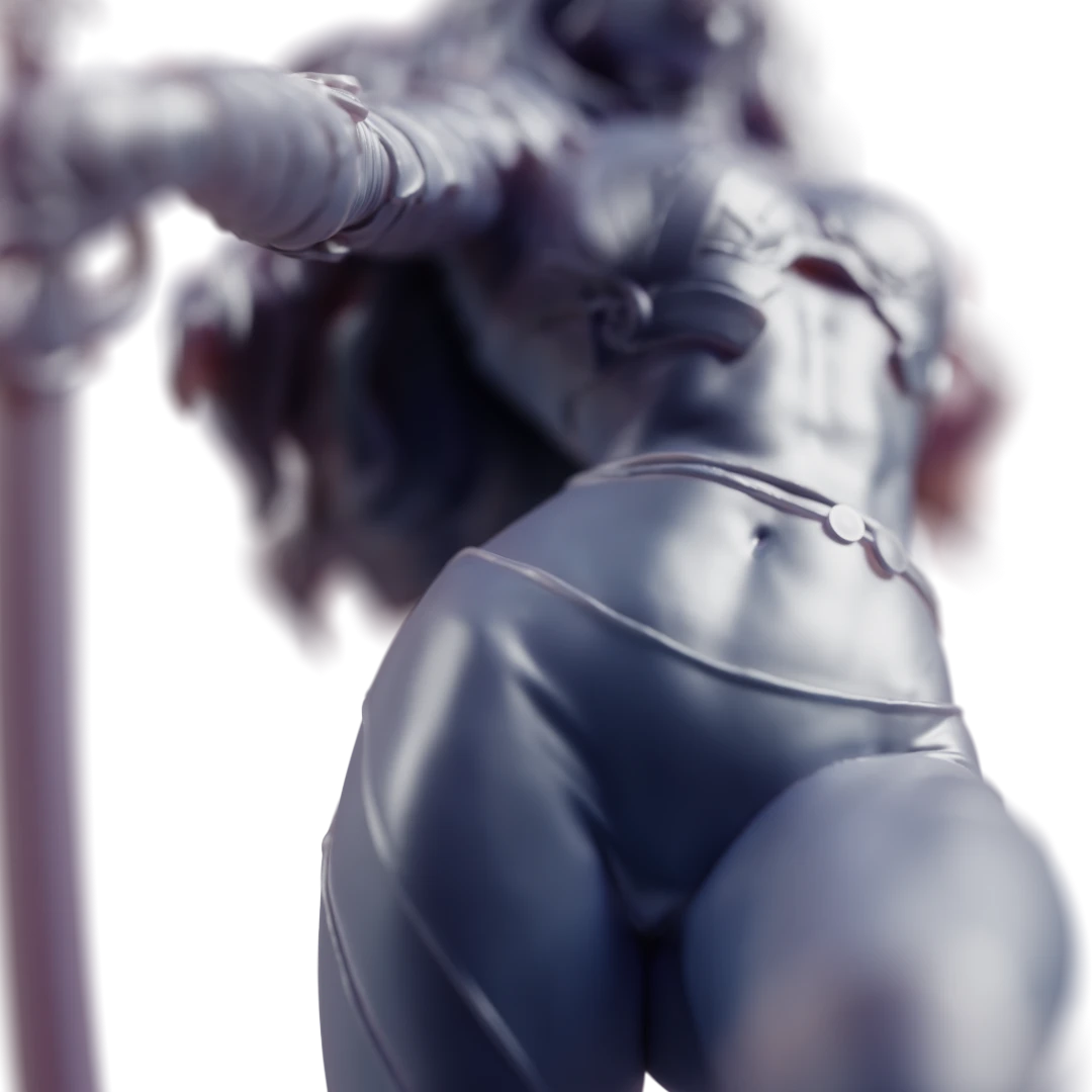 The White Witch sculpt 10 by Alex Carratalà