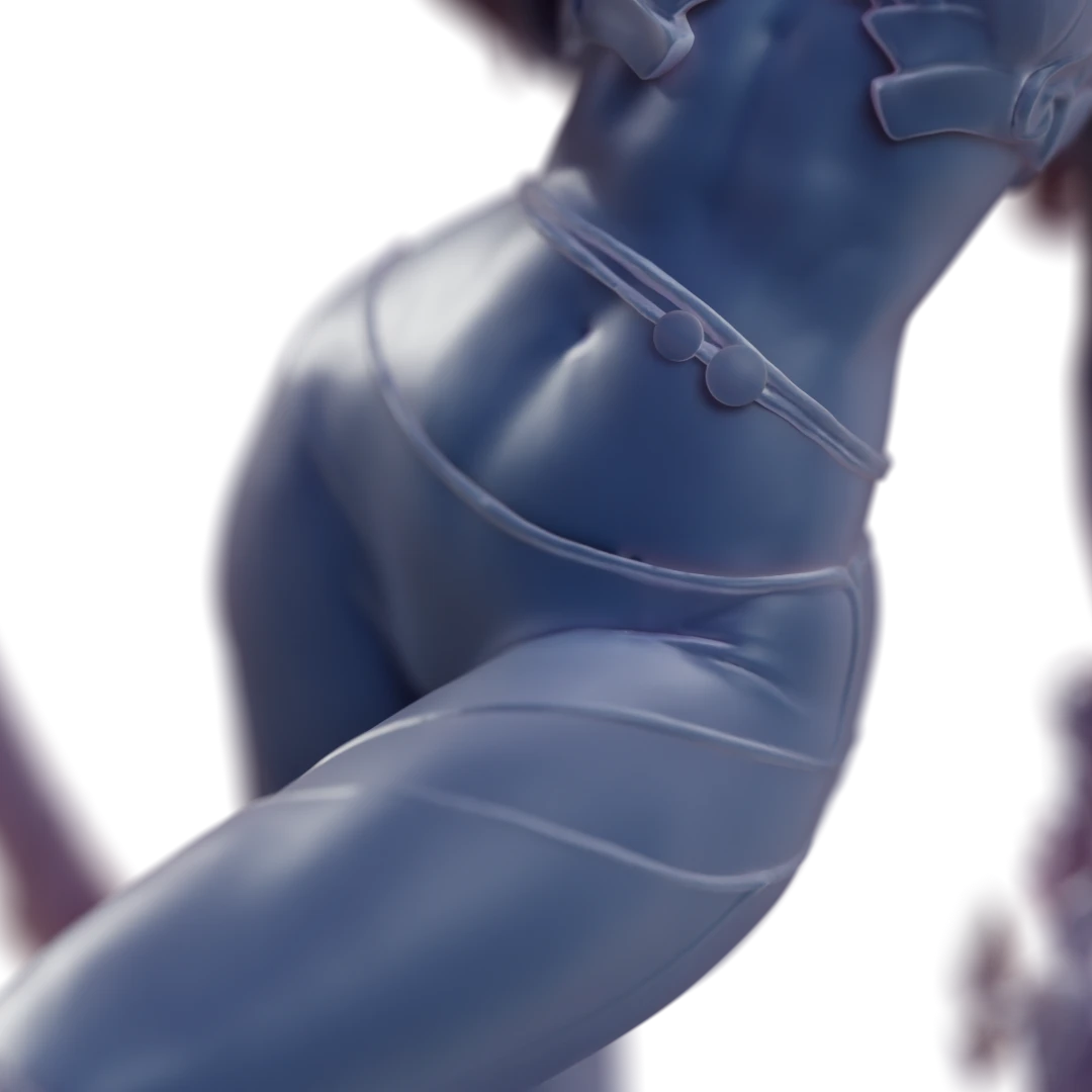 The White Witch sculpt 11 by Alex Carratalà