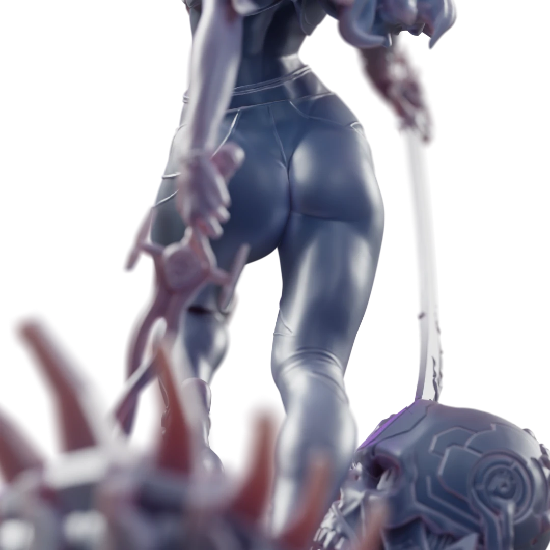 The White Witch sculpt 13 by Alex Carratalà