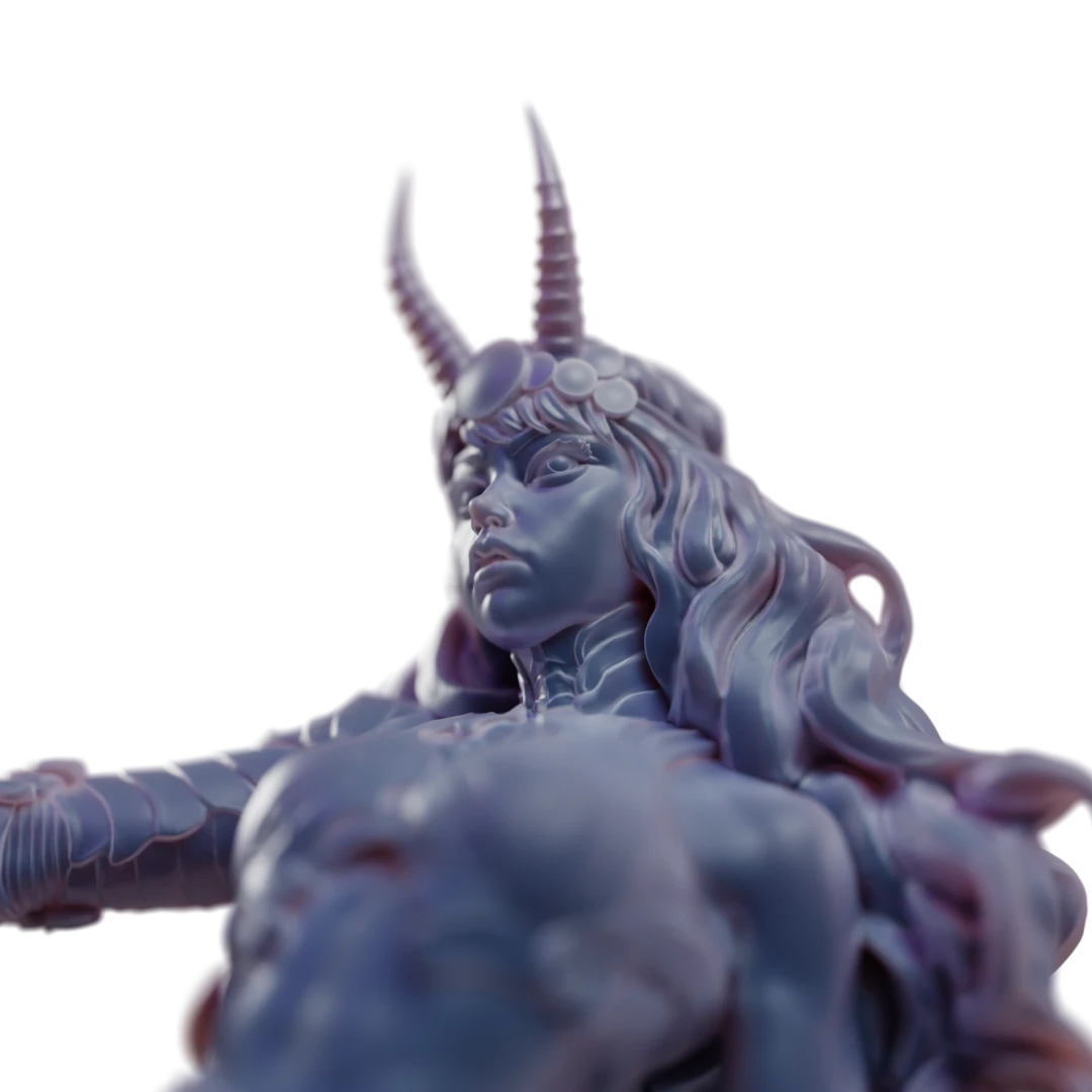 The White Witch sculpt 6 by Alex Carratalà