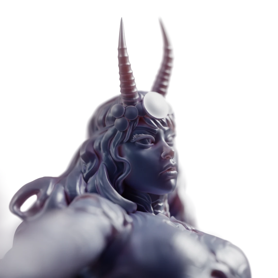 The White Witch sculpt 7 by Alex Carratalà