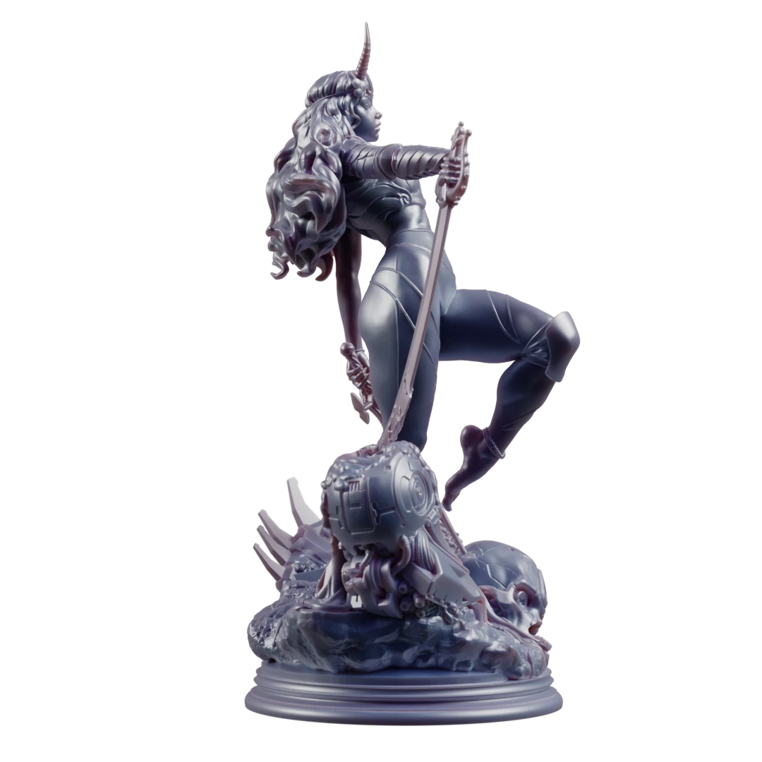 The White Witch sculpt 2 by Alex Carratalà